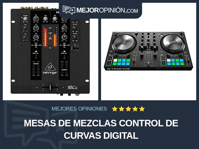 Mesas de mezclas Control de curvas Digital