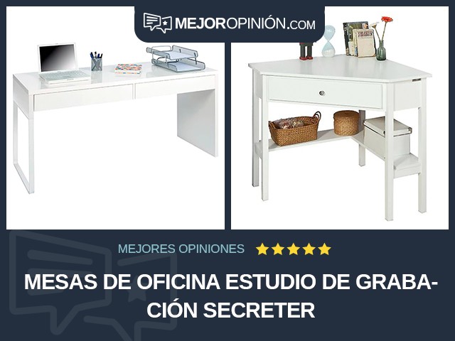 Mesas de oficina Estudio de grabación Secreter