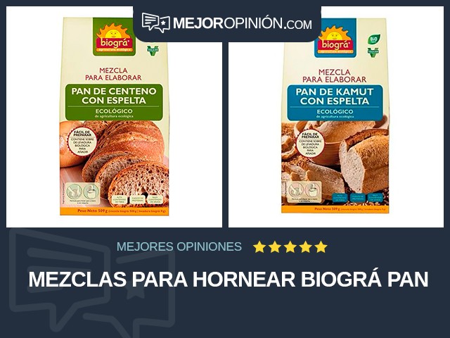 Mezclas para hornear Biográ Pan