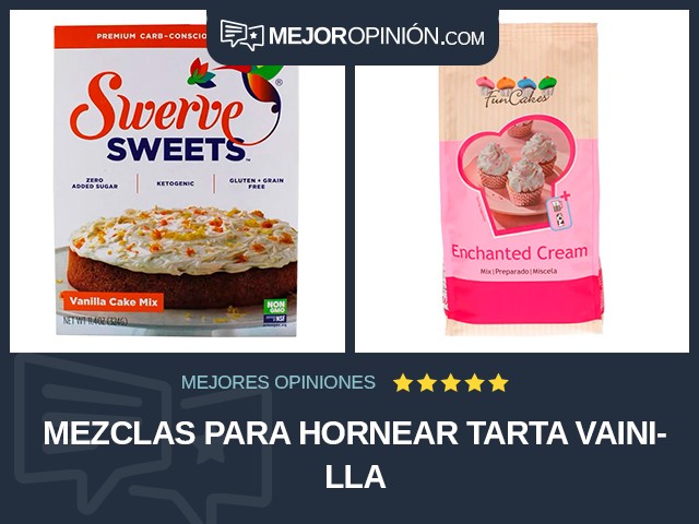 Mezclas para hornear Tarta Vainilla