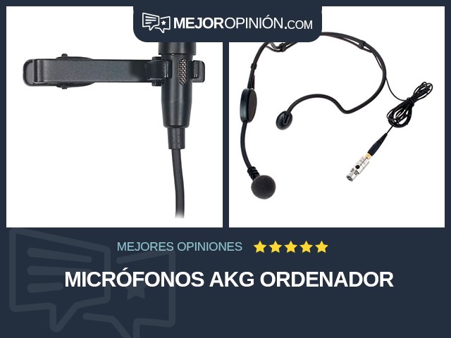 Micrófonos AKG Ordenador