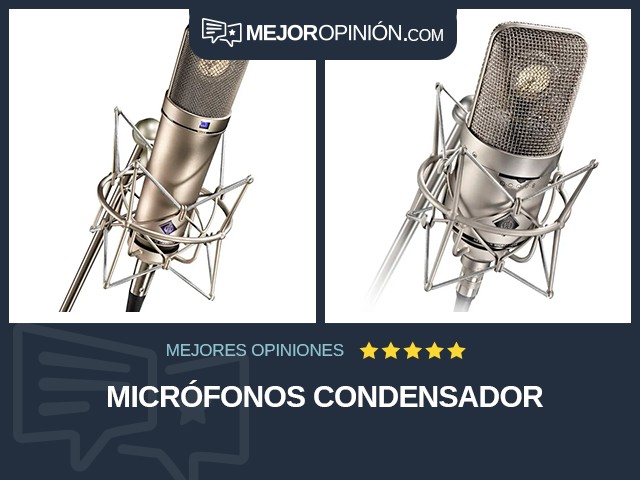 Micrófonos Condensador