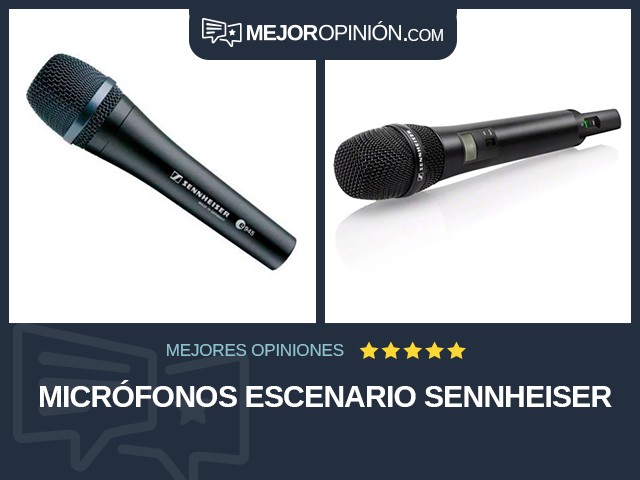 Micrófonos Escenario Sennheiser