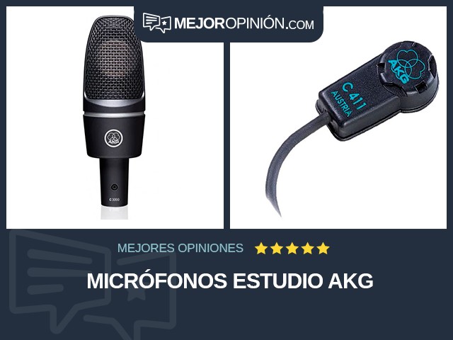 Micrófonos Estudio AKG