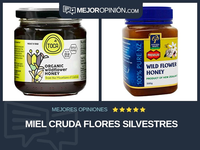 Miel Cruda Flores silvestres