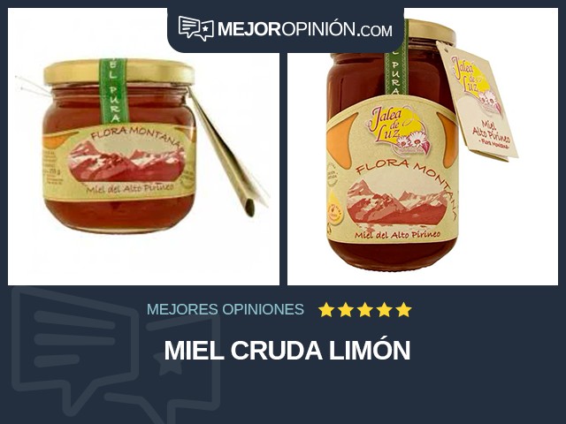 Miel Cruda Limón