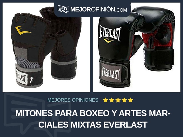 Mitones para boxeo y artes marciales mixtas Everlast