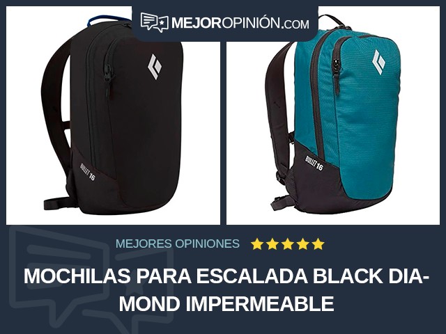 Mochilas para escalada Black Diamond Impermeable