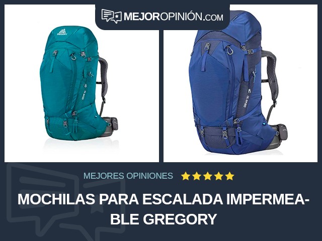 Mochilas para escalada Impermeable Gregory