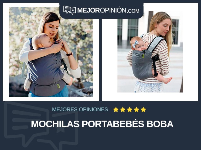 Mochilas portabebés Boba