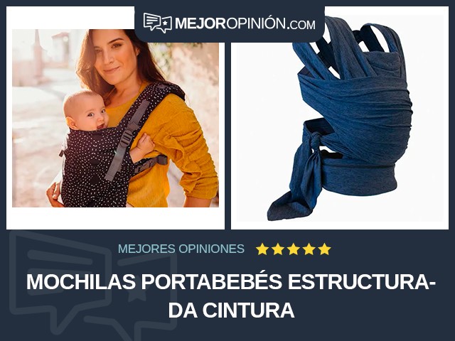 Mochilas portabebés Estructurada Cintura