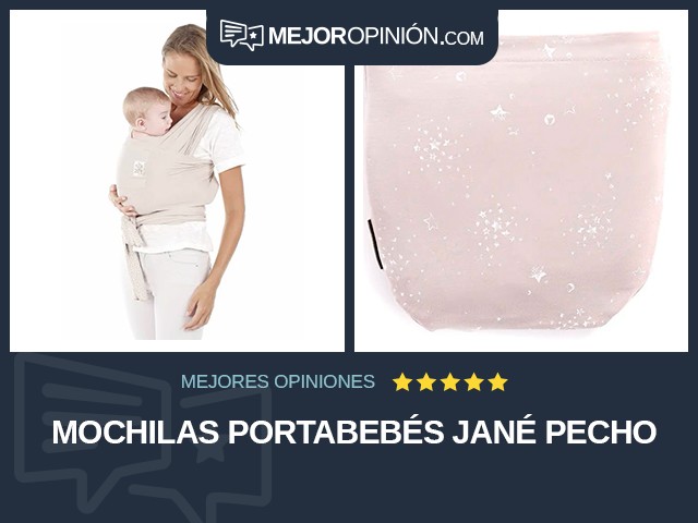 Mochilas portabebés Jané Pecho