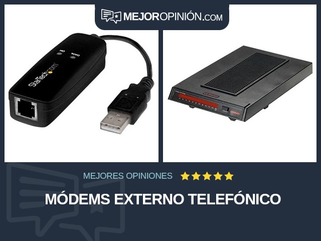 Módems Externo Telefónico