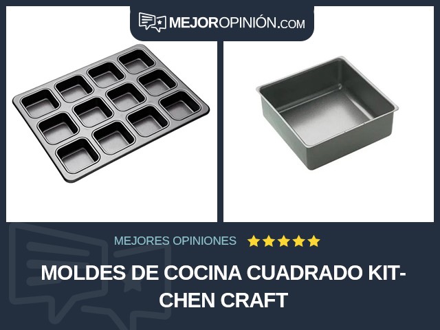 Moldes de cocina Cuadrado Kitchen Craft