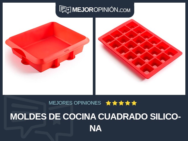 Moldes de cocina Cuadrado Silicona