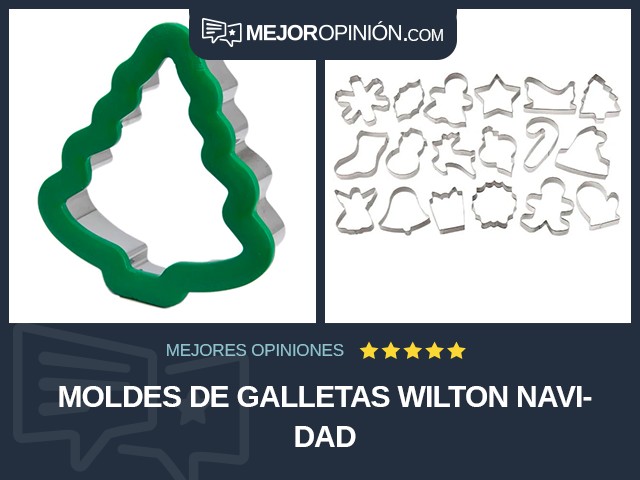 Moldes de galletas Wilton Navidad