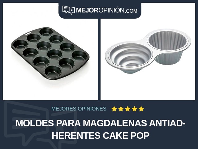 Moldes para magdalenas Antiadherentes Cake Pop