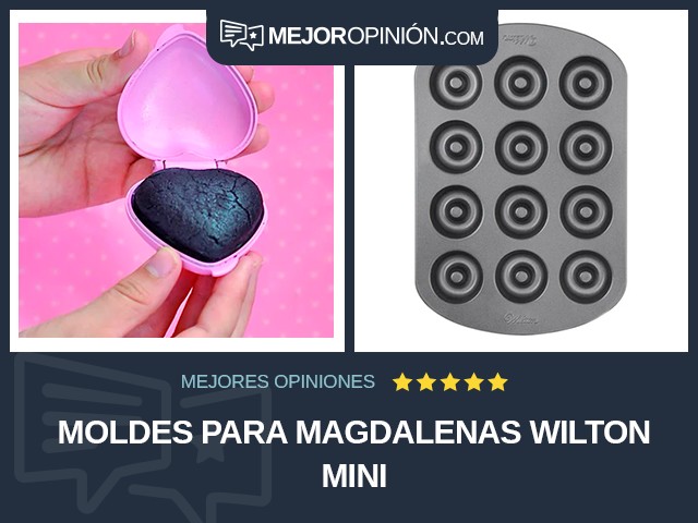 Moldes para magdalenas Wilton Mini