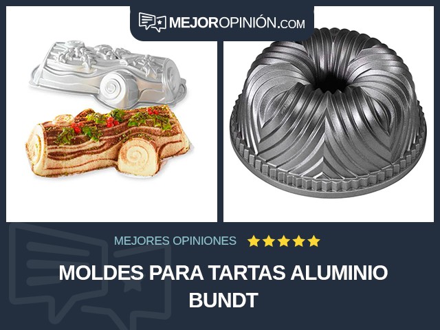 Moldes para tartas Aluminio Bundt