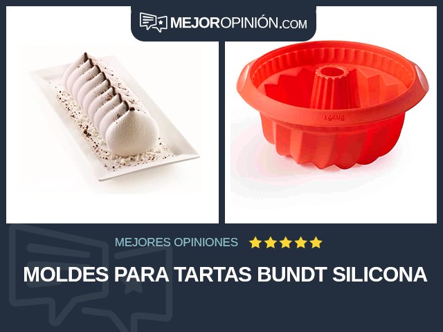 Moldes para tartas Bundt Silicona