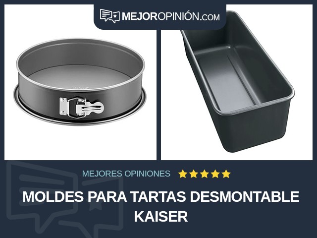 Moldes para tartas Desmontable Kaiser