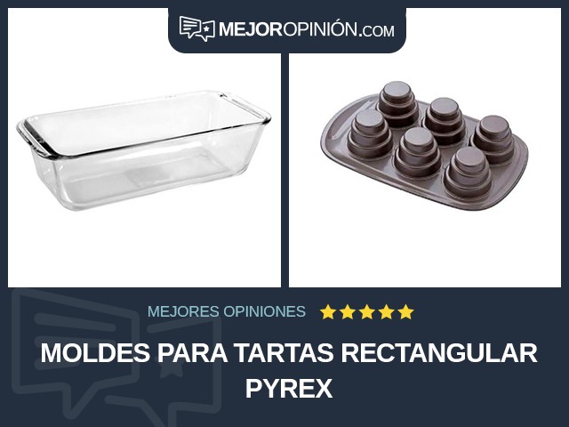 Moldes para tartas Rectangular Pyrex