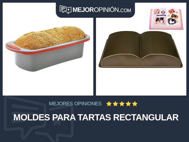 Moldes para tartas Rectangular