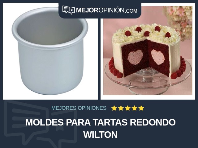 Moldes para tartas Redondo Wilton