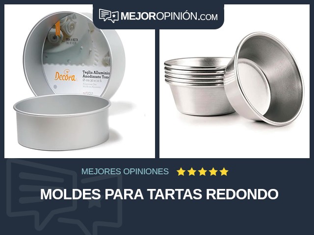 Moldes para tartas Redondo