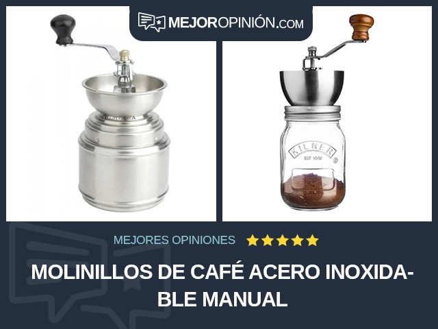 Molinillos de café Acero inoxidable Manual