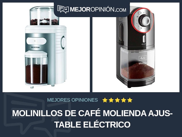 Molinillos de café Molienda ajustable Eléctrico