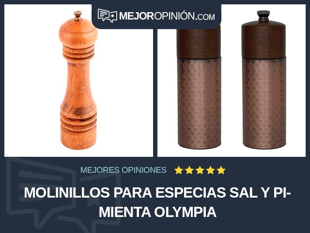 Molinillos para especias Sal y pimienta Olympia