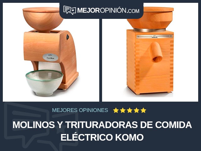 Molinos y trituradoras de comida Eléctrico KoMo