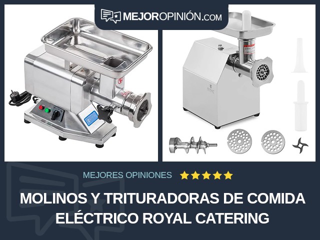 Molinos y trituradoras de comida Eléctrico Royal Catering