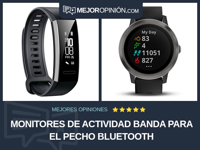 Monitores de actividad Banda para el pecho Bluetooth