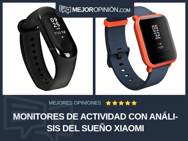 Monitores de actividad Con análisis del sueño Xiaomi