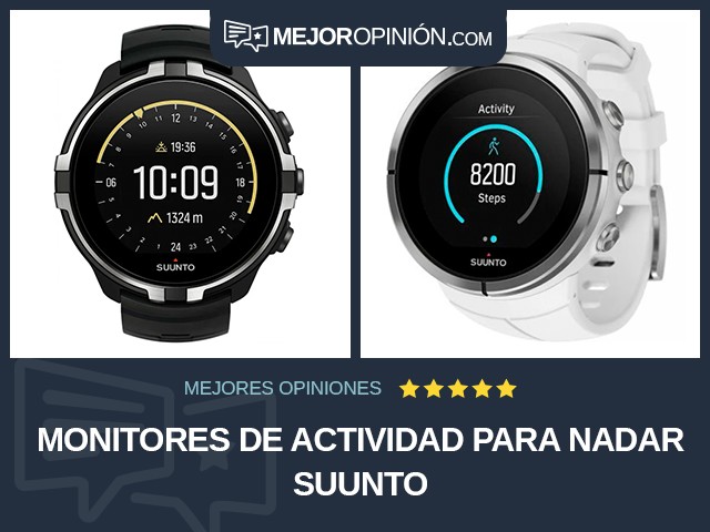 Monitores de actividad Para nadar Suunto