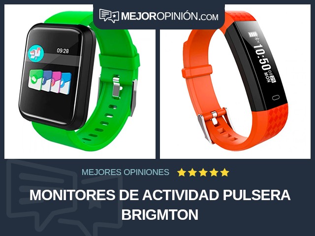 Monitores de actividad Pulsera Brigmton