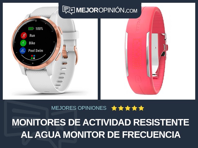 Monitores de actividad Resistente al agua Monitor de frecuencia cardiaca