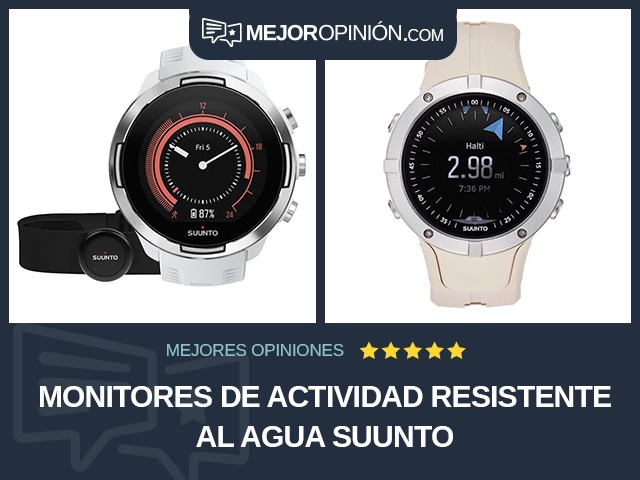 Monitores de actividad Resistente al agua Suunto