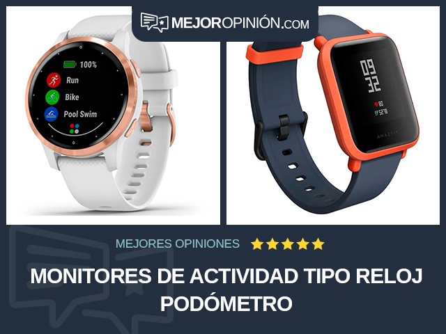 Monitores de actividad Tipo reloj Podómetro