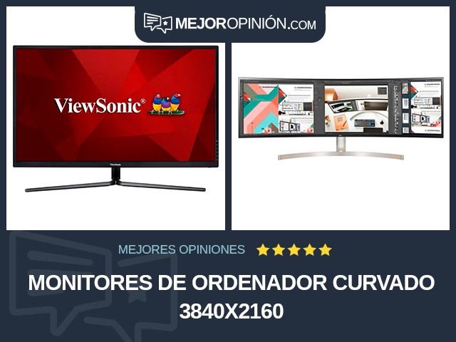 Monitores de ordenador Curvado 3840x2160