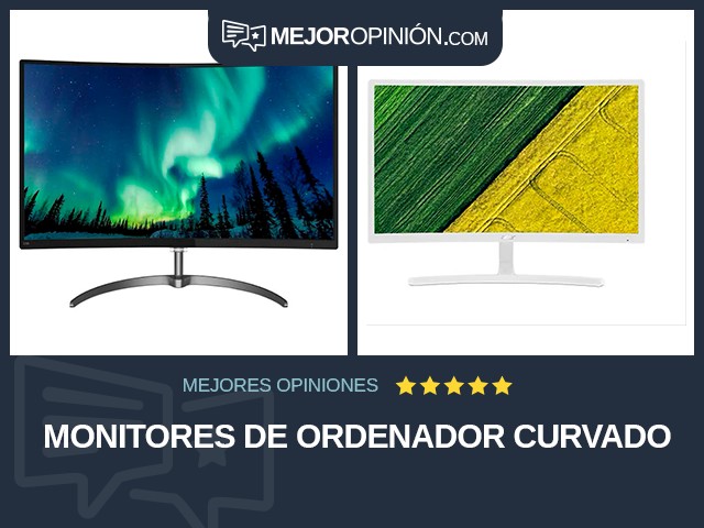 Monitores de ordenador Curvado