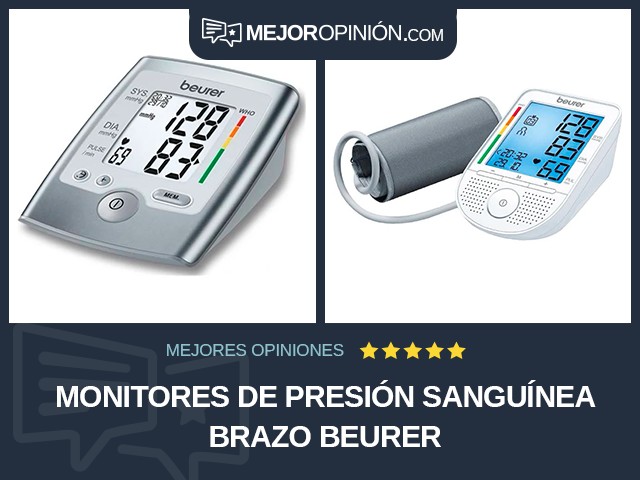 Monitores de presión sanguínea Brazo Beurer