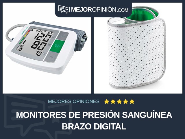 Monitores de presión sanguínea Brazo Digital