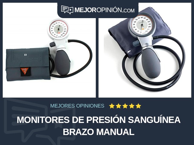 Monitores de presión sanguínea Brazo Manual