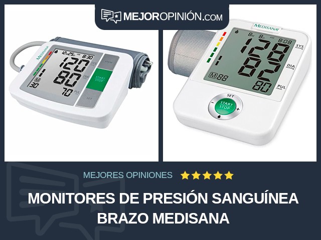 Monitores de presión sanguínea Brazo Medisana