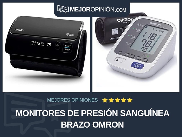 Monitores de presión sanguínea Brazo OMRON