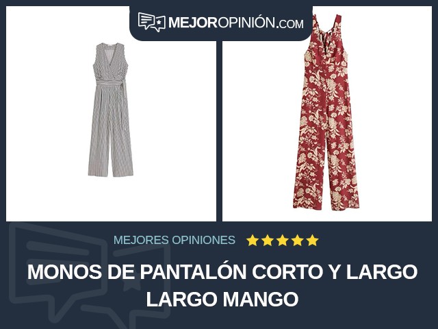 Monos de pantalón corto y largo Largo MANGO