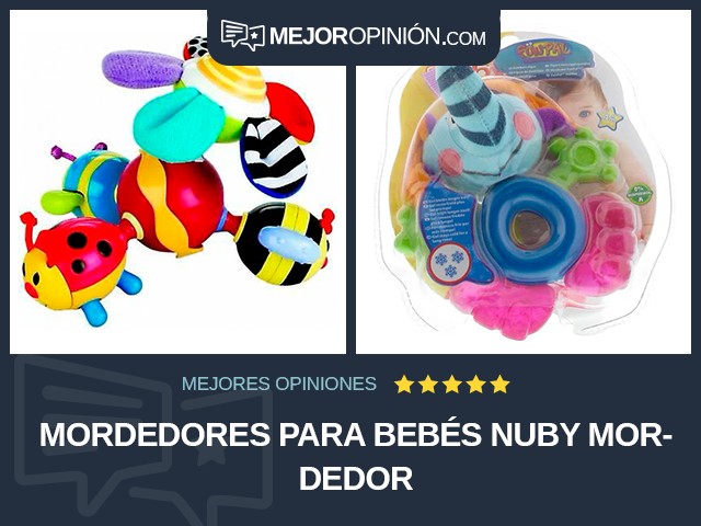 Mordedores para bebés Nuby Mordedor